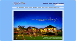 Desktop Screenshot of gardeniaresortandspa.com